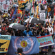 Activists participate in a protest against the Dakota Access Pipeline March 10, 2017 in Washington, DC.